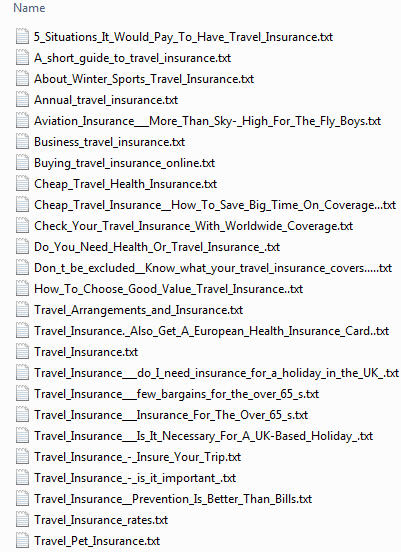 travel insurance plr articles